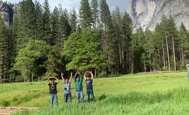 O-H-I-O at Yosemite National Park